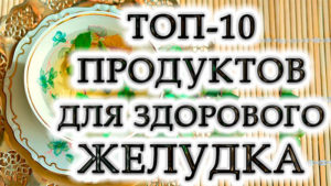 Топ-10 полезных продуктов для здоровья желудка