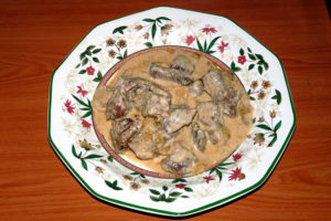 Куриные сердечки