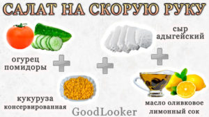 Салат на скорую руку